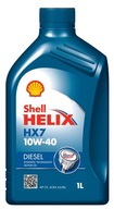 SHELL OIL 10W40 1L HELIX DIESEL HX7 / 505,00 / 229,3