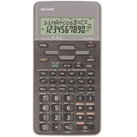 Školská matematická kalkulačka Sharp 273 s 10-miestnymi 2-riadkovými funkciami