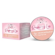 APIS Raspberry Lips cukrový peeling na pery 10 ml