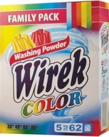 WIREK Color prací prášok 5 ​​kg 62 praní