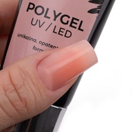 MollyLac Polygel akrylový stavebný gél na nechty Puding 30ml Hema free