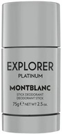 Deodorant Montblanc Explorer Platinum Deostick 75g