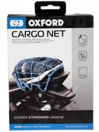 Sieť na batožinu OXFORD CARGO NET so 6 háčikmi, modrá