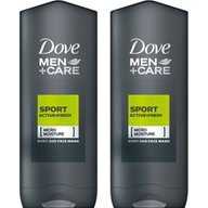 Dove Men sprchový gél Sport Active Fresh 2x400ml