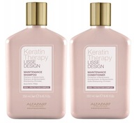 ALFAPARF Lisse Keratin Therapy ŠAMPÓN + KONDICIONÉR PO KERATÍNE 250ml x2