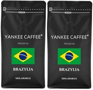 Kávové zrná 2kg 100% Arabica čerstvo pražená z brazílskej pražiarne (2x1kg)