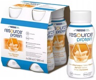 NESTLE RESOURCE PROTEIN s príchuťou marhule 4x200ml