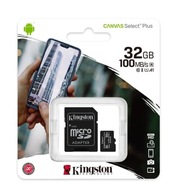 ORIGINÁLNA 32GB MICRO SDHC PAMÄŤOVÁ KARTA KINGSTON