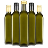 50x MARASCA OLIVE fľaše 500ml na olivový olej