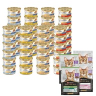 Gourmet Gold Mus mix chutí 48x85g + vrece Pro plán 4x85g zadarmo