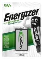 Batéria Energizer Power 6F22 9V Ni-MH 175 mAh