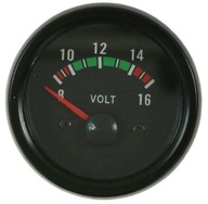 VOLTMETER INDIKÁTOR HODINY KET VDO LOOK VOLT 52mm