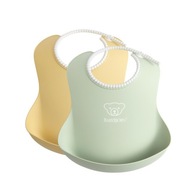 BABYBJORN - 2 podbradníky - Powder Yellow / Powder Gr