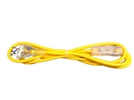 Pletený kábel so zástrčkou a vypínačom 2x0,75