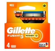 GILLETTE FUSION 5 POWER 4KS ČEPELE PRE GILLETTE CLIVERS, ORIGINÁL