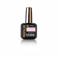 Nails Company Base Milky Pink Glam Silver 11ml