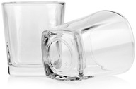 Štvorcové poháre na whisky Trend Glass 300ml 6x