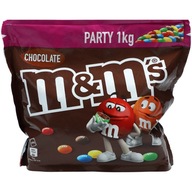 Čokoládové cukríky M&M's Dragee XXL 1kg z Nemecka