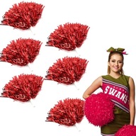 CHEERLEADER POMPON 6KS CHEERLEADER ČERVENÁ