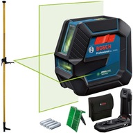 Krížový laser BOSCH Green GLL 2-15 G + 3,6 m tyč