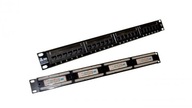 Patch panel UTP cat.5e 24 portov LSA 1U PK003