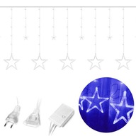 STAR LAMPS VIANOČNÉ SVIETIDLÁ ZÁCLONA 4M