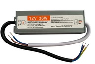 HERMETICKÝ VODEODOLNÝ LED ZDROJ 12V 36W IP67