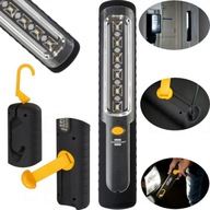 NABÍJACIA TURISTICKÁ BATERKA CAMPING LED DYNAMO USB HÁČKOVÝ MAGNET 300 lm