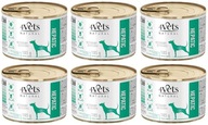 4Vets Natural Dog Hepatická vlhká pečeňová diéta 6 konzerv 185 g