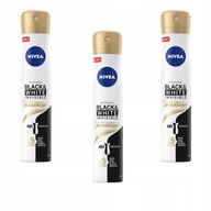 NIVEA Black White Dámsky antiperspirant - deodorant pre ženy 3x200ml