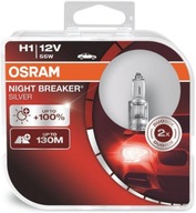 OSRAM NIGHT BREAKER SILVER +100% H1 12V 55W DUO