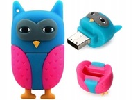 USB PENDRIVE RÝCHLA FLASH DISK ULTRA PAMÄŤOVÝ PRÍvesok DARČEKOVÉ PERO OWL 8GB