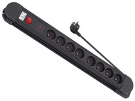 MACLEAN POWER STRIP, 8 ZÁSUVKOVÝ PREdlžovací kábel