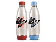 Fľaša SODASTREAM Fuse Red/Blue 2 ks