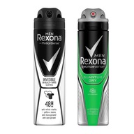 Rexona Men Antiperspirant Dezodorant v spreji 2x150ml