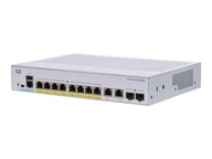 CISCO CBS250 SMART 8-PORTOVÝ GE FULL POE EXT PS 2X1G