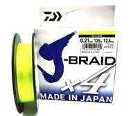 DAIWA J-BRAID X4 0,21MM 135M ŽLT