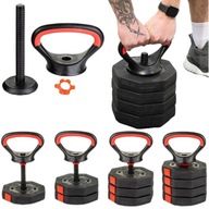 KOMPOZITNÁ Činka KETTLEBELL CROSSFIT FITNESS NA TRÉNING 10KG EB FIT