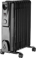 Elektrický olejový radiátor 9 lamelový 2000W termostat 3 režimy výkonu VOLTENO