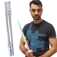 ŽIARIVÝ SVETELNÝ MEČ 2 MEČE WARRIOR 96CM LIGHTS ED STAR WARS