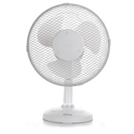 STOLNÝ VENTILÁTOR STOJACÍ VENTILÁTOR TICHÝ BIELY 23 CM 22 W QILIVE