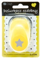 DP CRAFT Dierovačka 2,5 cm - HVIEZDA