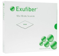 Exufiber gélový vláknitý obväz 15x15 1 ks