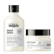 LOREAL METAL DETOX ŠAMPÓN 300ML + MASKA 250ML OCHRANA VLASOV PO FARBENÍ