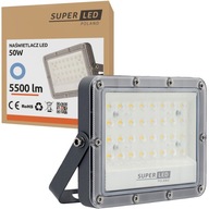 LED reflektor Halogénová tenká LED lampa 50W 5500lm IP65 PREMIUM SuperLED