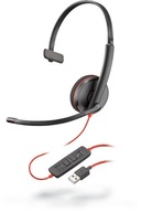 Káblový headset pre PC Blackwire 3210 USB-A