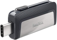 Duálny USB-C + USB 3.1 128GB flash disk SanDisk