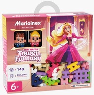 Marioinex Mini oblátky PRINCESS veža fantázie, princezná, 148 ks, 2 figy