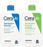 CERAVE SET hydratačná emulzia + čistiaca emulzia 2x473 ml