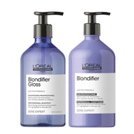 LOREAL BLONDIFIER GLOSS SHAMPOO 500ml CONDITIONER 500M